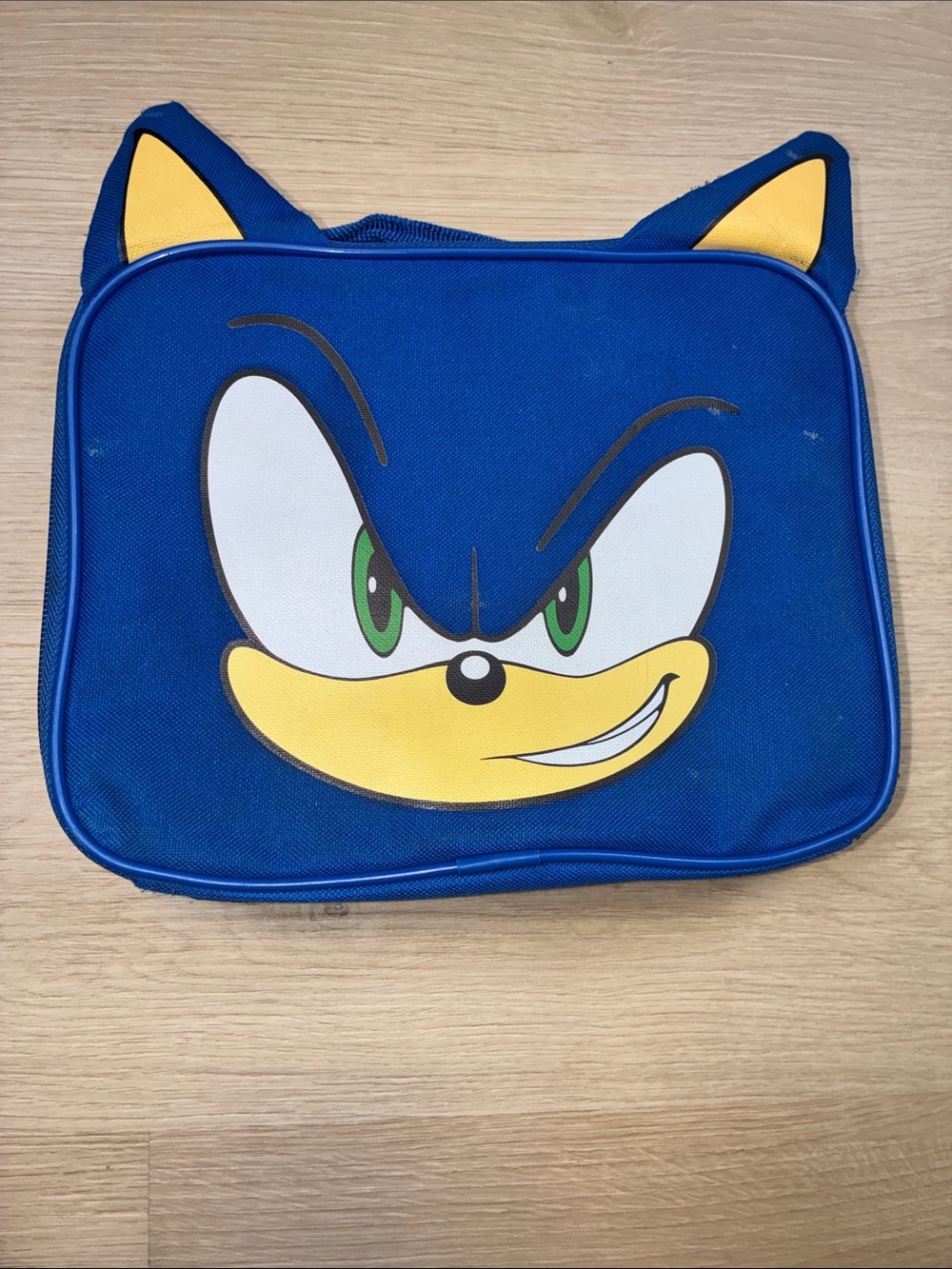Blue Sonic The Hedgehog Lunch Bag